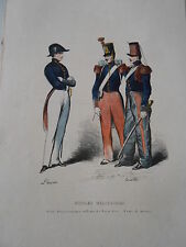 Gravure 19ème couleur d'occasion  La Verpillière
