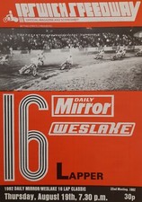 Ipswich speedway programme for sale  CONGLETON