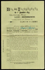 Invitation. bal incohérents. d'occasion  Sarlat-la-Canéda