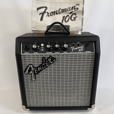 Amplificador amplificador de guitarra elétrica Fender Frontman 10G PR 357 28W preto testado funciona comprar usado Amplificador amplificador de guitarra elétrica Fender Frontman 10G PR 357 28W preto testado funciona comprar usado  Enviando para Brazil