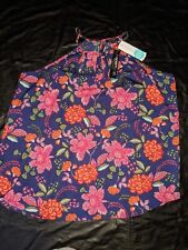Blusa Papermoon Walita detalhes recorte floral tamanho grande sem mangas comprar usado  Enviando para Brazil