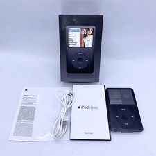 Apple iPod Classic 6. generacji A1238 80GB MB147LL/A W oryginalnym pudełku przetestowany EUC, używany na sprzedaż  Wysyłka do Poland