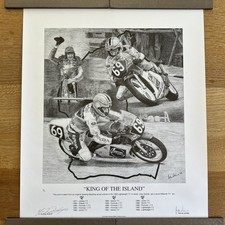 Joey dunlop signed for sale  CARRICKFERGUS