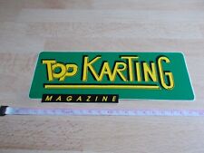 Autocollant top karting d'occasion  Toulon-
