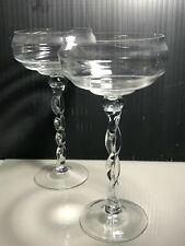 Pair clear tall for sale  GREAT YARMOUTH