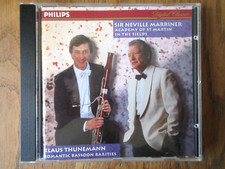 Romantic Bassoon Rarities / Thunemann / Marriner / Philips 446 096-2 Ed1 Germany comprar usado  Enviando para Brazil