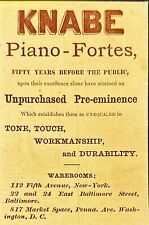 Knabe piano fortes for sale  Flowery Branch