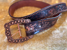 Double saddlery belt for sale  Petaluma