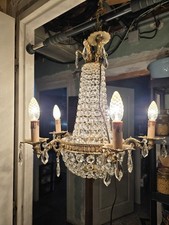 Lustre pampilles montgolfière d'occasion  Audincourt