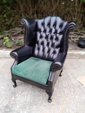 Leather chesterfield queen for sale  BARNSLEY
