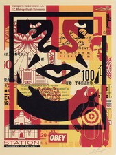 Shepard fairey 1970 usato  Torino