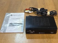 Conjunto conversor digital EMATIC AT103B caixa superior unidade receptor *controle remoto ausente* comprar usado Conjunto conversor digital EMATIC AT103B caixa superior unidade receptor *controle remoto ausente* comprar usado  Enviando para Brazil