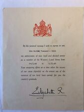 1946 letter signed for sale  Ireland