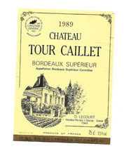 Etiquette vin château d'occasion  Royan