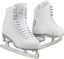 Patins de gelo Jackson Ultima Finesse para meninas/mulheres – tamanho infantil 2, branco comprar usado  Enviando para Brazil