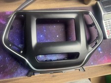 Quadro de 2 din para Jeep Cherokee 2013-2020 acabamento de painel de rádio estéreo de carro comprar usado  Enviando para Brazil