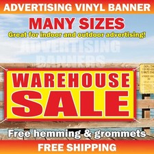 Warehouse sale advertising for sale  USA