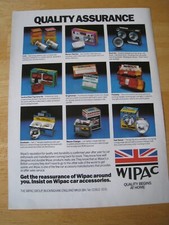 Wipac car accessories for sale  BRISTOL