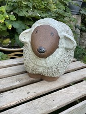 Large pottery sheep for sale  ROMSEY