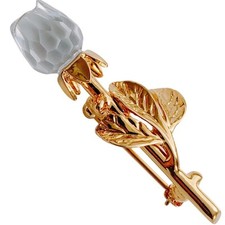 Vintage swarovski rose for sale  Kalamazoo