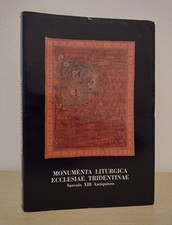 Monumenta liturgica ecclesiae usato Monumenta liturgica ecclesiae usato  Trambileno