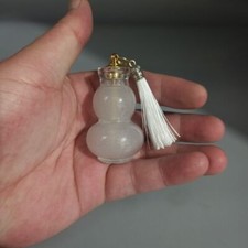 Garrafa de rapé de vidro em forma de cabaça selada frasco pequeno parafuso topo arte popular enfeite comprar usado  Enviando para Brazil