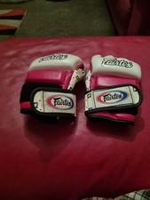 Mma gloves leather for sale  PONTYPOOL