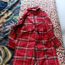 Tartan childrens pyjamas for sale  MALVERN