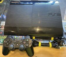 Sony Playstation 3 PS3 Super Slim Console 500GB + Controller • CECH-4202C Black na sprzedaż  Wysyłka do Poland