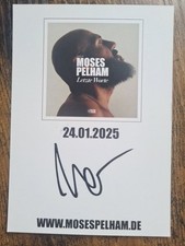 Autogrammkarte moses pelham gebraucht kaufen  Bremen