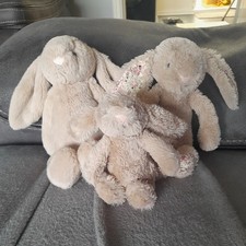 Jellycat beige bunnies for sale  CRADLEY HEATH