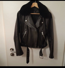 Lederjacke bikerstyle muubaa gebraucht kaufen  Kiel