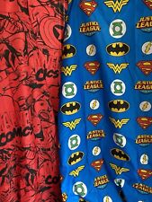 Marvel comics fabric for sale  TENBY
