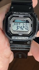 Casio G-lide Glx-5600 Glide Preto Nova Bateria Moon Phase Tide Graph G-shock comprar usado  Enviando para Brazil