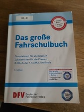Grosse fahrschulbuch dfv gebraucht kaufen  Deutschland