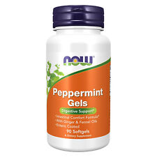 90 cápsulas gelatinosas de hortelã-pimenta NOW FOODS comprar usado  Enviando para Brazil
