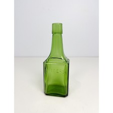 Garrafa bitters de vidro verde Wheaton vintage 6" - reprodução dos anos 60 comprar usado  Enviando para Brazil