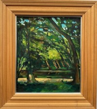 Impressionist painting woodlan for sale  HASSOCKS