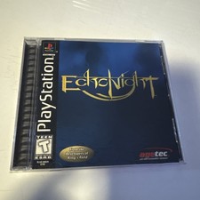 Echo Night (Sony PlayStation 1, 1999) PS1 completo na caixa com cartão de registro comprar usado  Enviando para Brazil
