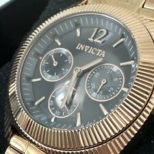 Relógio feminino Invicta 23751 anjo ouro rosa com mostrador preto quartzo  comprar usado  Enviando para Brazil