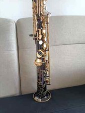 Japão 82z Soprano Preto Sax chave de ouro lacada Bb instrumento de sopro de madeira com estojo comprar usado  Enviando para Brazil