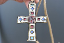 Vintage crucifix religious d'occasion  Montalieu-Vercieu