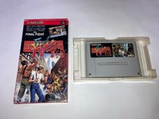 Final Fight 1 in a box Nintendo Super Famicom SFC CAPCOM 1990 importação do Japão comprar usado  Enviando para Brazil