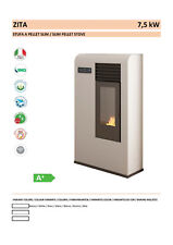 Stufa pellet slim usato  Valva