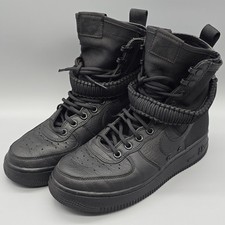 Tênis Nike Feminino 7 SF Air Force 1 Alto Triplo Preto Bota Utilitário Streetwear, usado comprar usado  Enviando para Brazil