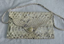 Vintage real snakeskin for sale  MELKSHAM