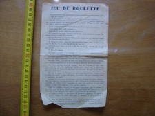 Old vintage roulette d'occasion  Expédié en Belgium