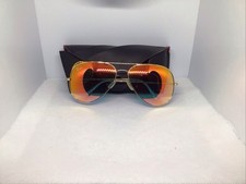Lentes Ray-Ban RB 3025 aviador armação dourada azul luz gradiente, usado comprar usado  Enviando para Brazil