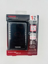 Disco rígido portátil Toshiba Canvio 3.0 Plus 1 TB* nova caixa aberta comprar usado  Enviando para Brazil