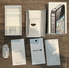 Apple iPhone 4S 16GB Caixa Original - SOMENTE CAIXA e Fones de Ouvido/Fones de Ouvido Adesivos Apple comprar usado  Enviando para Brazil